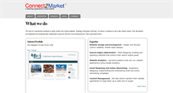 Desktop Screenshot of connect2mrkt.com